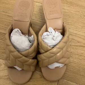 Vince Camuto Nude Sandals Size 7.5